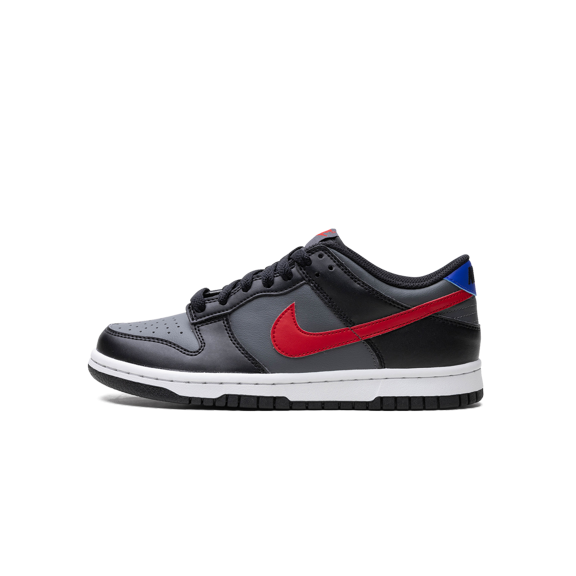 NIKE GRADE SCHOOL Dunk Low GS "Black / University Red" FV0373 001 FV0373 001 from Stadium Goods
