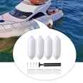 thumbnail image 3 of XIANERS Boat Bumpers Boat Buoys Bumpers Inflatable Marine Boat with Ropes Needles and Pump for Twin Eyes Boat Bumpers for Docking sturdy, 3 of 9