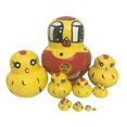 thumbnail image 2 of Chicks Printed Russian Matryoshka Nesting Dolls 10 Piezas CUTICAT Muñecas rusas de madera, 2 of 8