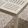 thumbnail image 5 of Noble House Hampton Outdoor 7 Piece  Wicker Chat Set  Black, 5 of 10