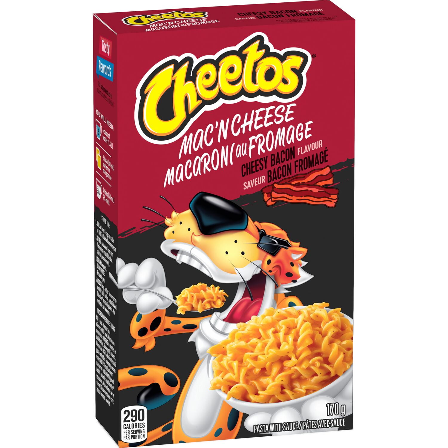 Cheetos Mac 'N Cheese Cheesy Bacon Flavour Pasta with Sauce