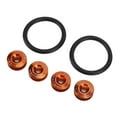 thumbnail image 2 of Greensen Colorful Quick Release Fasteners Rubber Rings Kit for Car Bumper Trunk Mud Guard Lid, Quick Release Fasteners Rings,Quick Release Fasteners, 2 of 5
