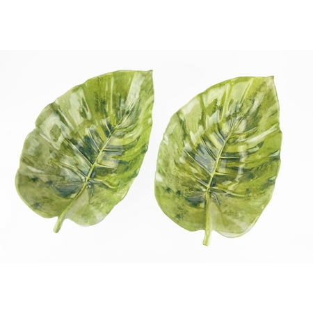 - Mainstays Melamine Figural Leaf Serve Tray, 2-Pack