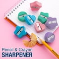 thumbnail image 3 of BAZIC Pencil Sharpener Single Hole Blade, Cute Sharpeners for Pencil, 12 Count, 3 of 8