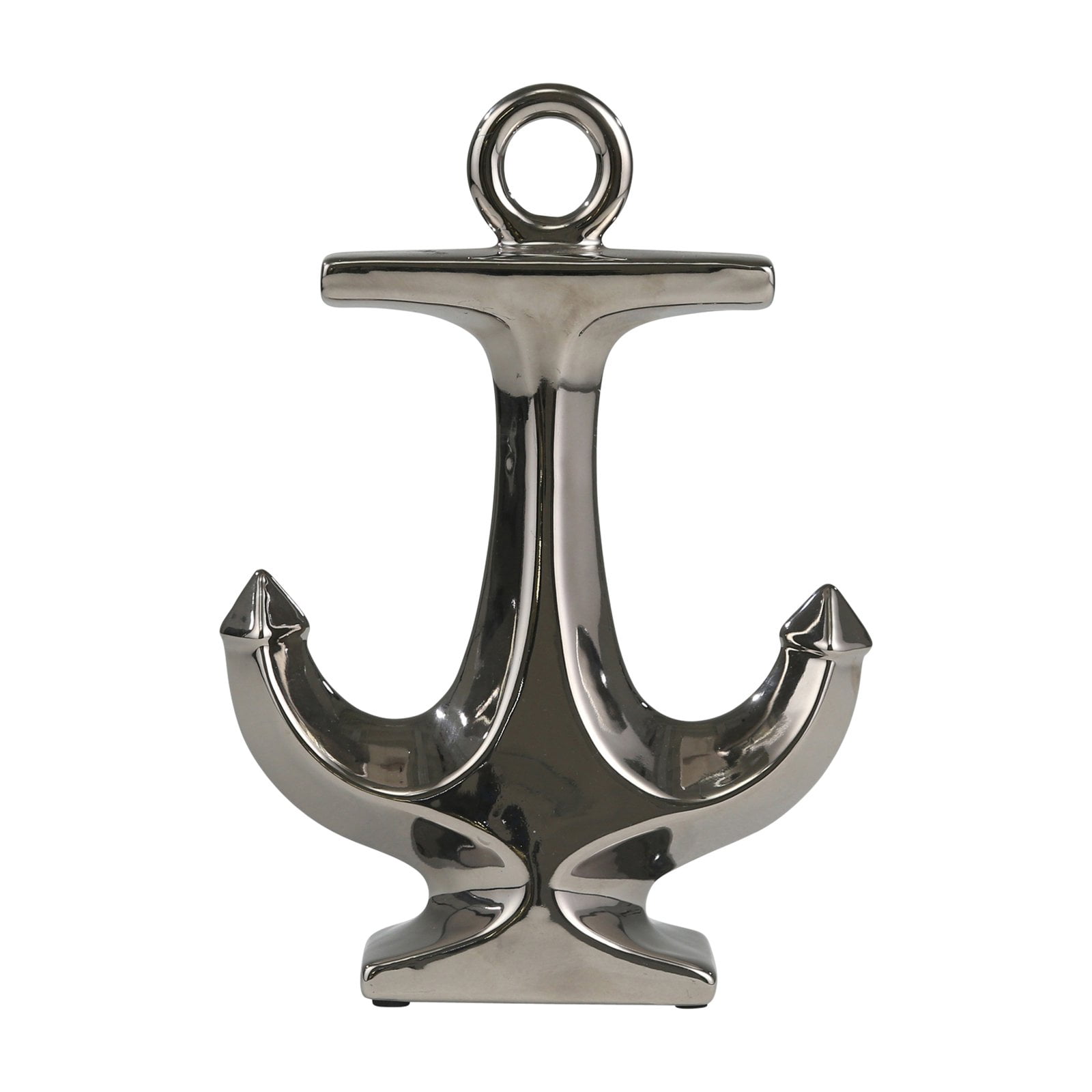 Sagebrook Home Ceramic Anchor Decor