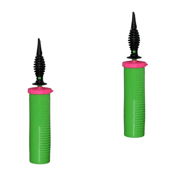 BESTSKY 2 Count Hand Pump Balloon Machine Held Helium Tank for Balloons Plastic