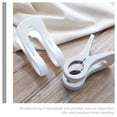 thumbnail image 2 of Minkissy 9Pcs Clothes Drying Clips for Baby Clothes Pants and Socks Plastic 12.5X7CM, 2 of 7