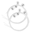 thumbnail image 3 of CRILSTYLEO 8Pcs Ukulele Strings White Nylon For Soprano Ukulele With Durable And Replaceable Properties 4.32X4.32X0.39in, 3 of 8
