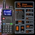 thumbnail image 3 of Radio bidireccional BAOFENG 5RM, 10 W, Bluetooth, 2500 mAh, batería, 3 of 9