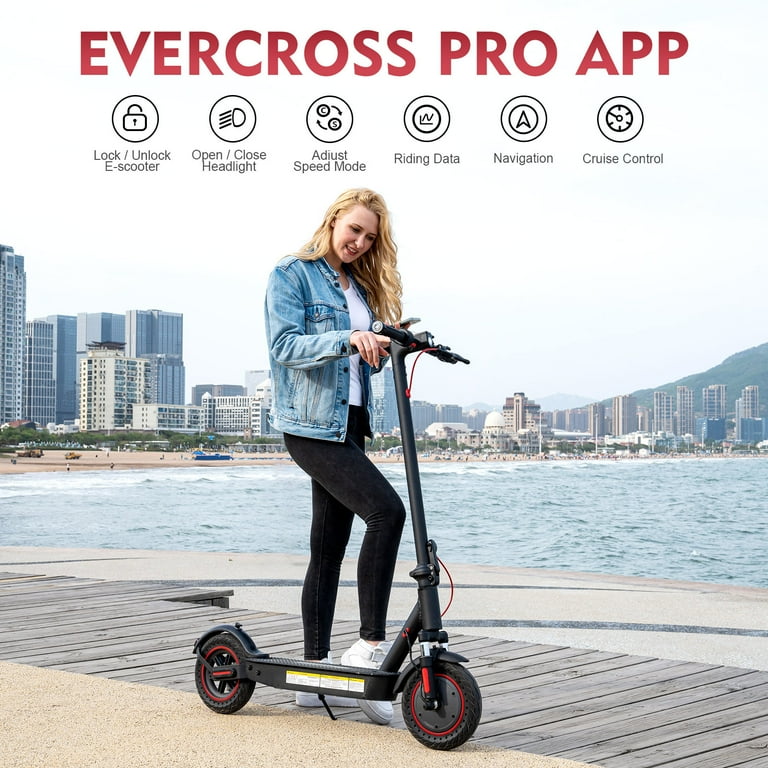 EVERCROSS Electric Scooter for Adults, 500W Motor up to 19 MPH
