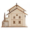 thumbnail image 3 of Garosa Miniature Villa Money Coin Storage Box Money Bank House Model Home Decor,  Dollhouse,  Coin Storage Box with Night Night, 3 of 7