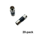 thumbnail image 1 of Conector de compresión PPC EX6XL Plus Universal RG-6 Paquete de 20 Belden, 1 of 5