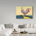 thumbnail image 3 of Trademark Fine Art 'Crossing Chicken' Canvas Art by James W. Johnson, 3 of 3