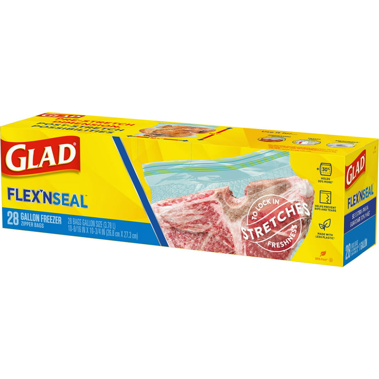 Glad Zipper Snack Bags (22 bags), Delivery Near You