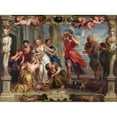 thumbnail image 3 of Peter Paul Rubens 14x11 Black Modern Framed Museum Art Print Titled - Achilles Discovered by Ulysses Among the Daughters of Lycomedes (1630-1635), 3 of 5