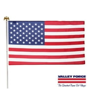 Valley Forge Flag AA-US1-1 Poly-Cotton American Flag Kit, 3' x 5'