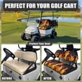 thumbnail image 4 of Garronmavis Novelty Fire Print Universal Golf Cart Seat Covers Accessories for Most Brand Smooth Surface Golf Cart Seat Protectors Decor Accessiores for Daily Protection, 4 of 6