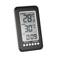 thumbnail image 1 of Lcd ℃/℉ Digital Wireless Indoor/Outdoor Thermometer Clock Temperature Meter with, 1 of 7