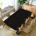 thumbnail image 2 of Tchckioa Halloween Black Tablecloth 60x84 Inch,Rectangle Waterproof Table Cover for Kitchen Dining Decor, 2 of 6
