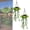2Pcs, variant on Solar-Powered Hanging Milan Grass Light, 2026 New UV Protection Waterproof Hanging Solar Lights for Outside, Auto Lighting 8-12 Hrs Garden Patio Fence Terrace Outdoor Decor (1Pc)
