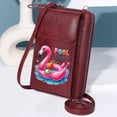 thumbnail image 6 of OIDERY Phone Bags for Women Card Wallets Purse Summer Fun Pool Life Flamingo Large Capacity Purse Gift Holiday Customized Gift, 6 of 12