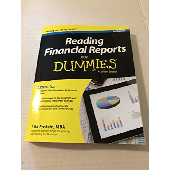Pre-Owned Reading Financial Reports for Dummies