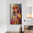 thumbnail image 4 of 5D DIY Diamond Painting Kits Full Square Drill Indian Woman Mosaico Imagen Sywqhk Decoración hogareña, 4 of 9