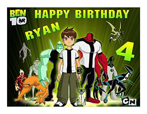 ~ Birthday Party Supplies Stationery Cards Notes CN 8 BEN 10 THANK YOU CARDS 