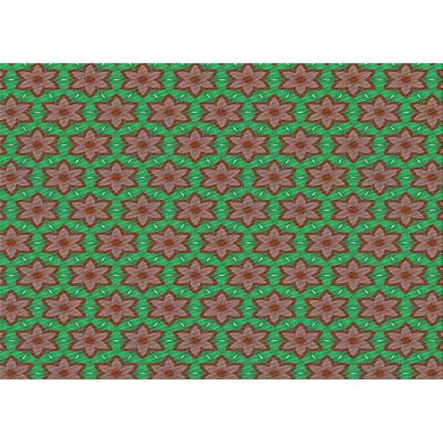 Ahgly Tapis Rectangulaire Lavable en Machine Intérieur Transitionnel Châtaigne Rouge, 2 Pieds x 5 Pieds