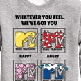 thumbnail image 3 of MTV Logo - Whatever You Feel, We've Got You - Toddler And Youth Crewneck Fleece Sweatshirt, 3 of 5
