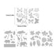 thumbnail image 4 of Matsuzay Pegatinas de pájaros para ventana, prevención de golpes extraíble, calcomanías de vidrio sin pegamento, buen diseño mate, decoración del Type3 NO3 Matsuzay HA060858-02, 4 of 6