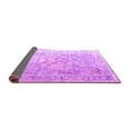 thumbnail image 2 of Ahgly Company Indoor Square Persian Purple Traditional Area Rugs, 3' Square, 2 of 4