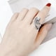 thumbnail image 1 of Accesorios de costura de anillo, anillo de ganchillo con lazo ajustable, anillo de dedal, 1 of 3