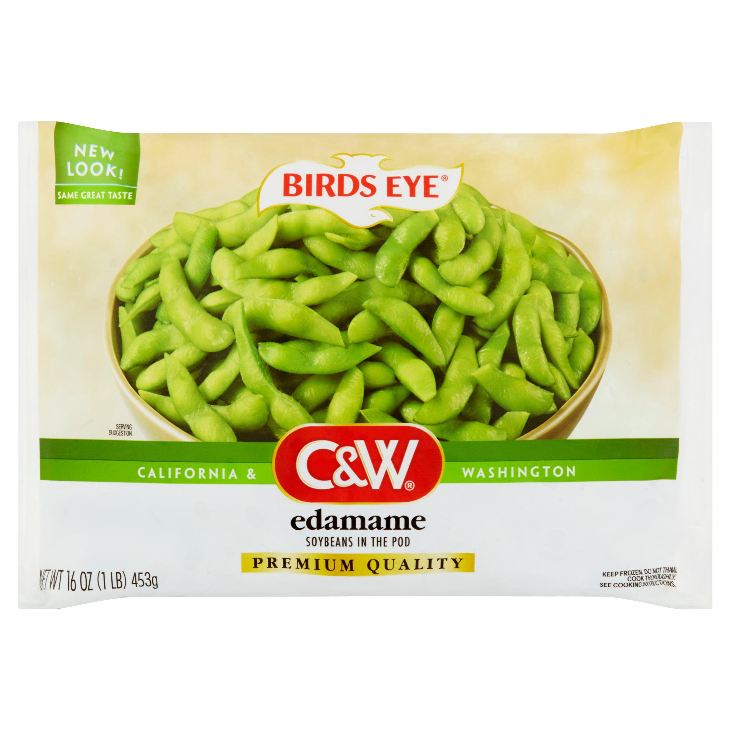 Birds Eye C&W Edamame Soybeans in the Pod 16 oz