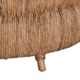 thumbnail image 2 of bali & pari Roma Rattan and Seagrass Coffee Table Low Profile Boho Accent Table, 2 of 6