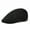 Black, variant on Cotton Linen Cap Beret Outdoor Travel Hat Available in a Variety of Colors Black