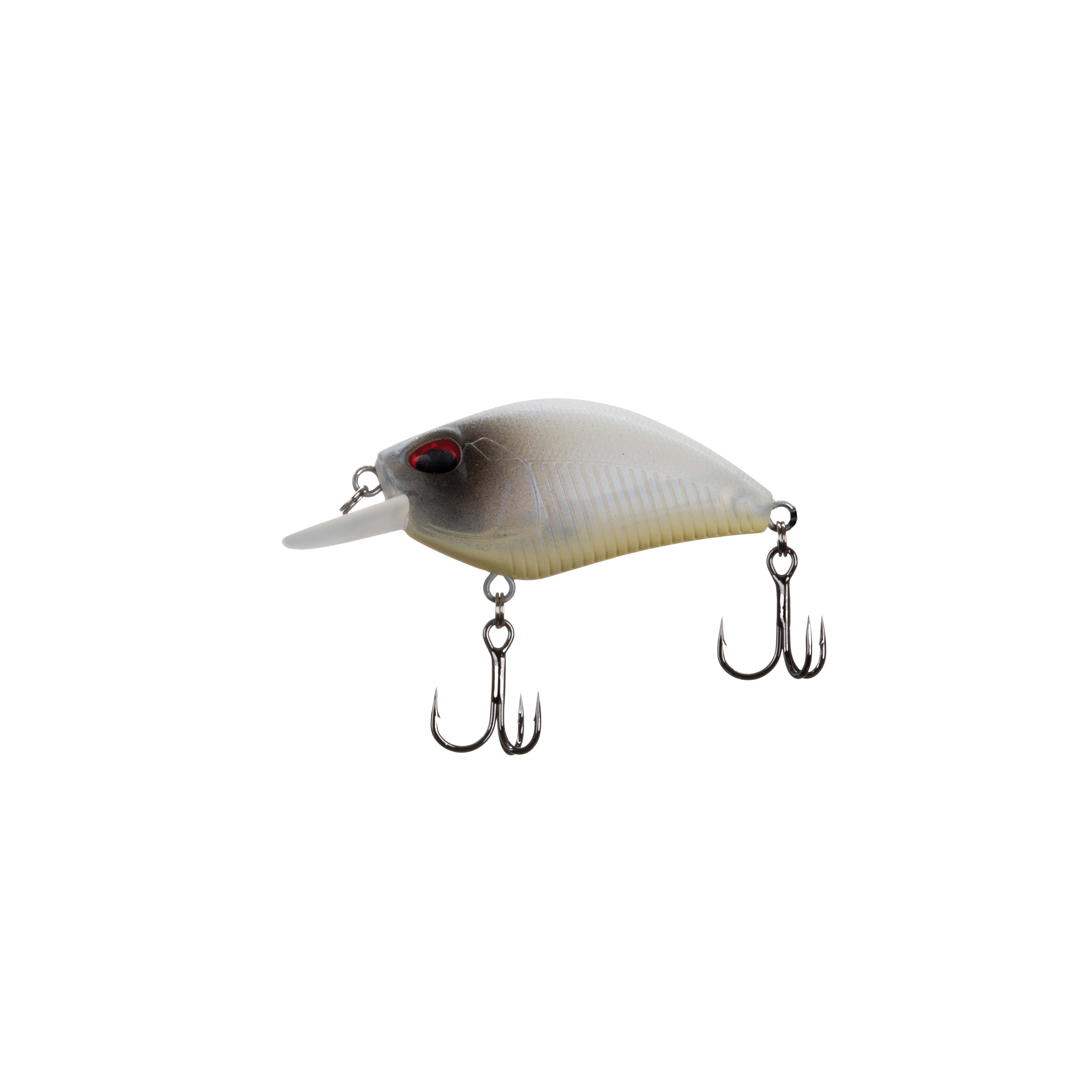 (3 pack) Ozark Trail 1/3 oz Bass Fishing Square Bill Crankbait, Lemon Sorbet
