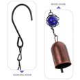 thumbnail image 3 of 1Pc Iron Art Wind Chime Flower Design Wind-bell Home Hanging Ornament, 3 of 8