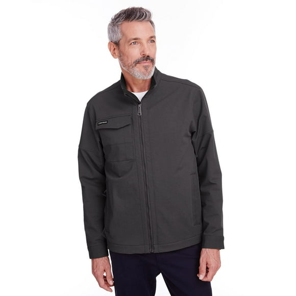 Dri Duck B01067096 Veste Coquille Souple Tissée Ace, Charbon - Extra Large