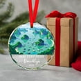 thumbnail image 4 of Personalized Text & Name Ha Long Bay Scenery Glass Ornament, Ha Long Bay Vietnam Xmas Decoration Gifts for Tourists, Custom Vietnam Landmark Glass Ornament 2025, Travel Souvenir Ornaments Christmas, 4 of 6