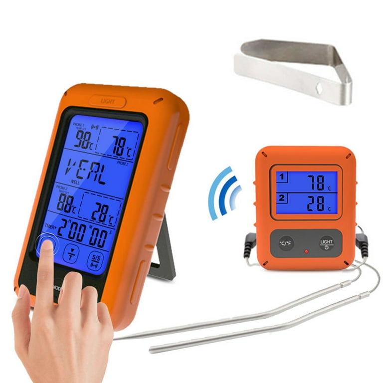 TP20 Wireless Meat Thermometer with Dual Meat Probe, Digital