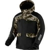 FXR Youth Excursion Snowmobile Jacket HydrX F.A.S.T. Thermal Black Army Camo - 12 220427-1076-12