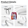 thumbnail image 3 of Music Hazbin Hotel Boy's Board Shorts Teen Swim Trunks Drawstring Quick Dry Beach Shorts Summer Swimsuits with Mesh Lining and Pockets, 3 of 8