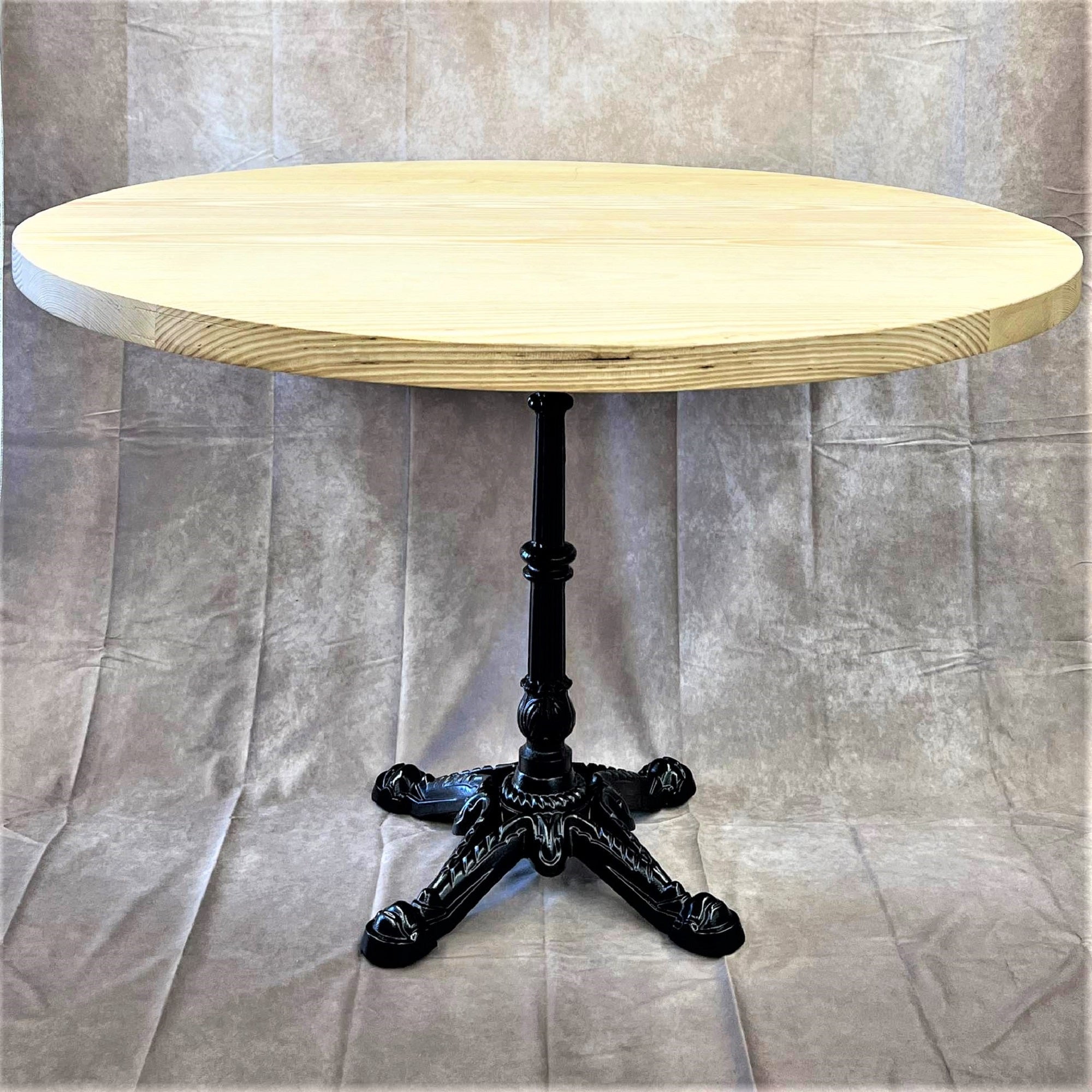 H28" x W21" Cast Iron Pedestal Dining Table Legs