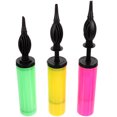 thumbnail image 1 of OULII 3Pcs Hand Held Air Pump Balloon Inflator with Two Way Action and Assorted Colors, 1 of 8