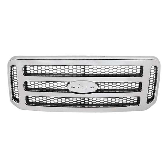 Parrilla F-350 Super Duty TONG YANG 2005 A 2007 Ford Cromado 1 Pieza