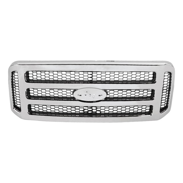 Parrilla F-350 Super Duty TONG YANG 2005 A 2007 Ford Cromado 1 Pieza