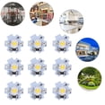 thumbnail image 4 of Light Source Chip, Easy To Install Lamp Accessories 25Pcs LED Lamp Bead  For Flashlights For DIY Lighting Fixtures Warm White Light: 3000-3200K, 4 of 8