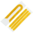 thumbnail image 3 of Scooter Reflective Replacement, Reflective Strip Sticker Quality Plastic Long-lasting  for Electric Scooter for M365 1S LITE PRO PRO2 Orange, 3 of 8