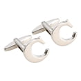 thumbnail image 2 of 2 piezas de la gemelos de para hombre jinwen Carta para hombre CuffLinks, 2 of 8